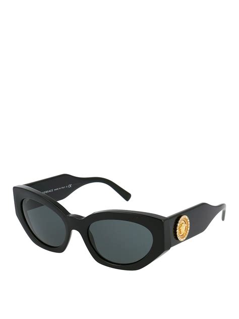 versace medusa head frames|Versace Medusa head sunglasses.